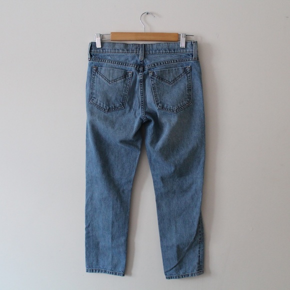 Derek Lam 10 Crossby Jeans Size 25 Distressed Ankle Length Light Wash - Picture 3 of 7